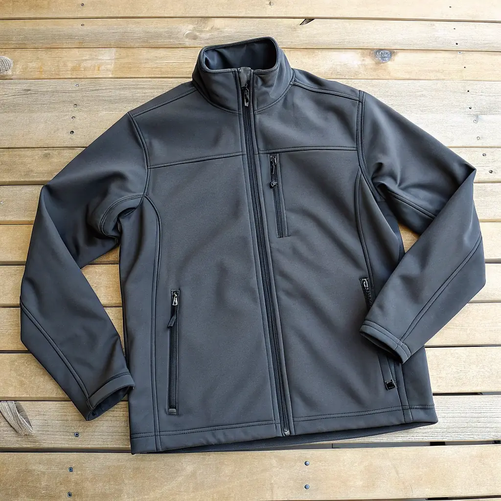 Rustic Orange Fleece Jacket